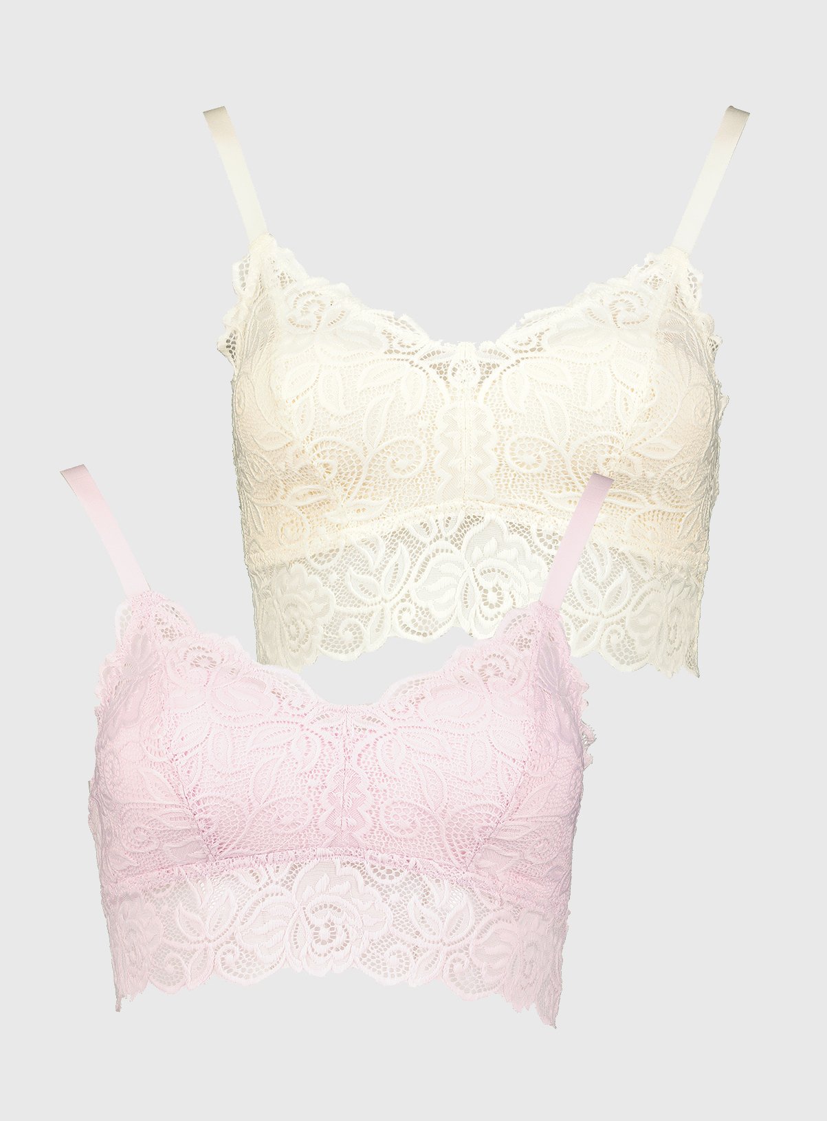 ivory lace bralette