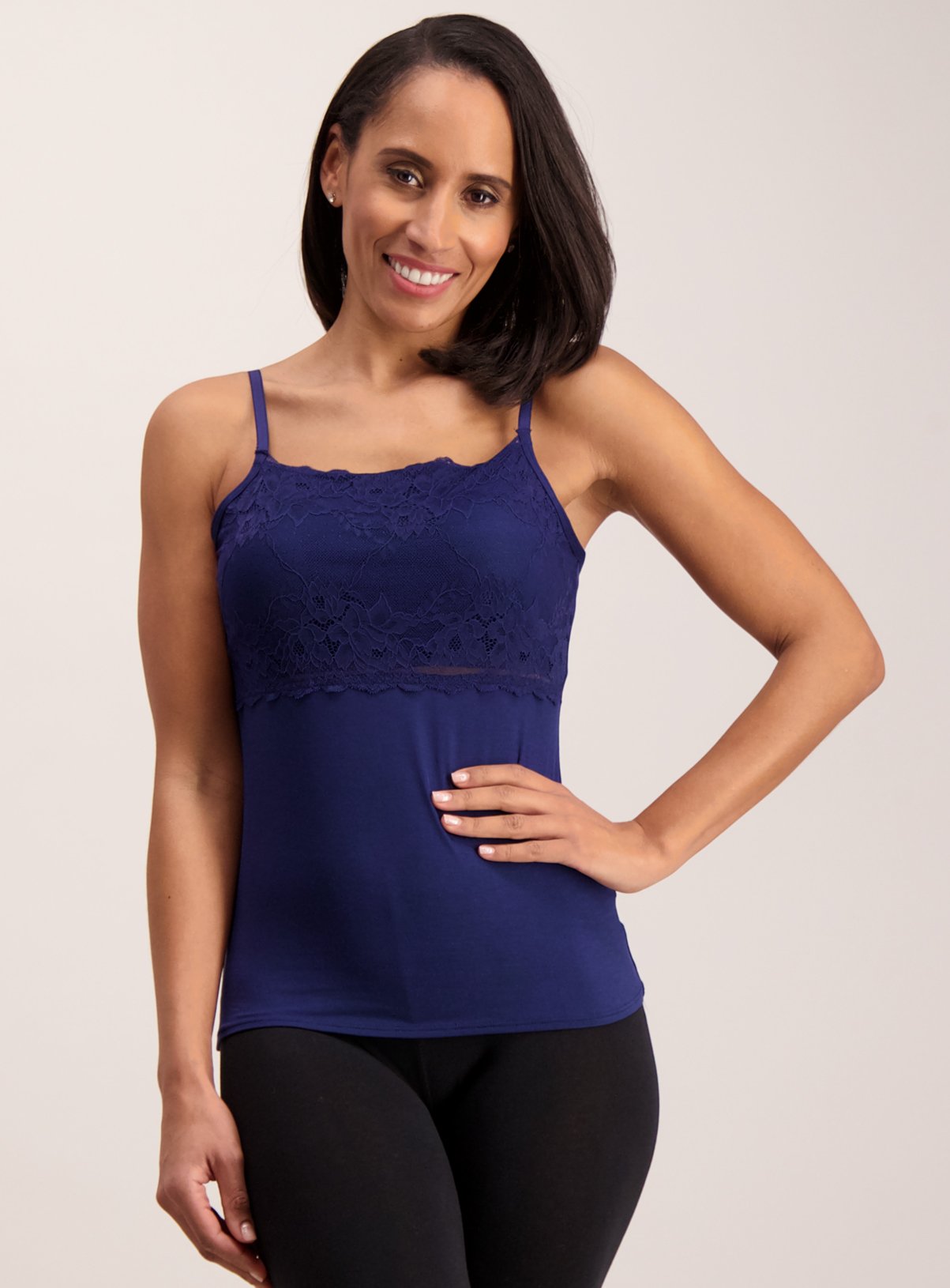 navy camisole