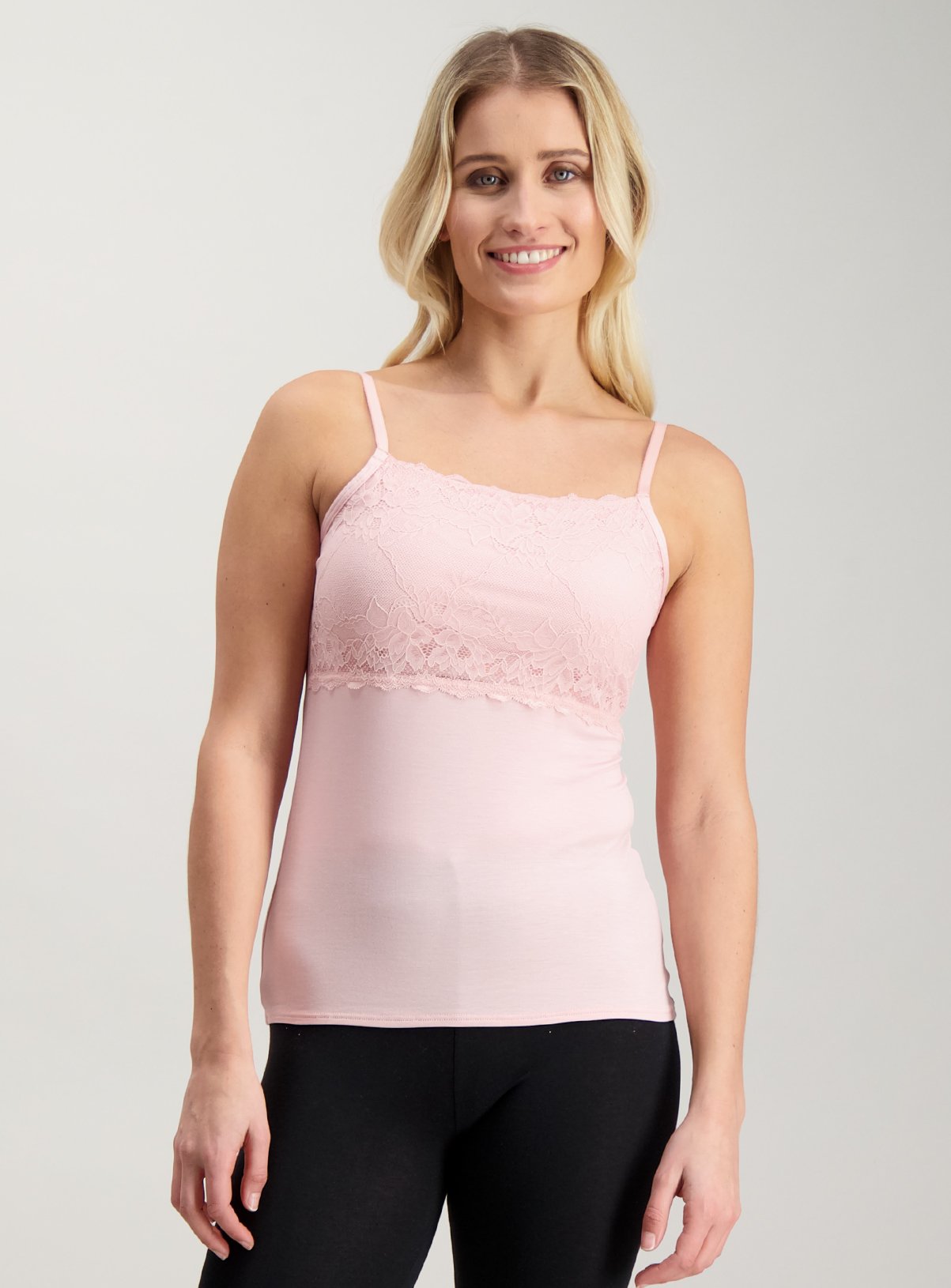 light pink cami