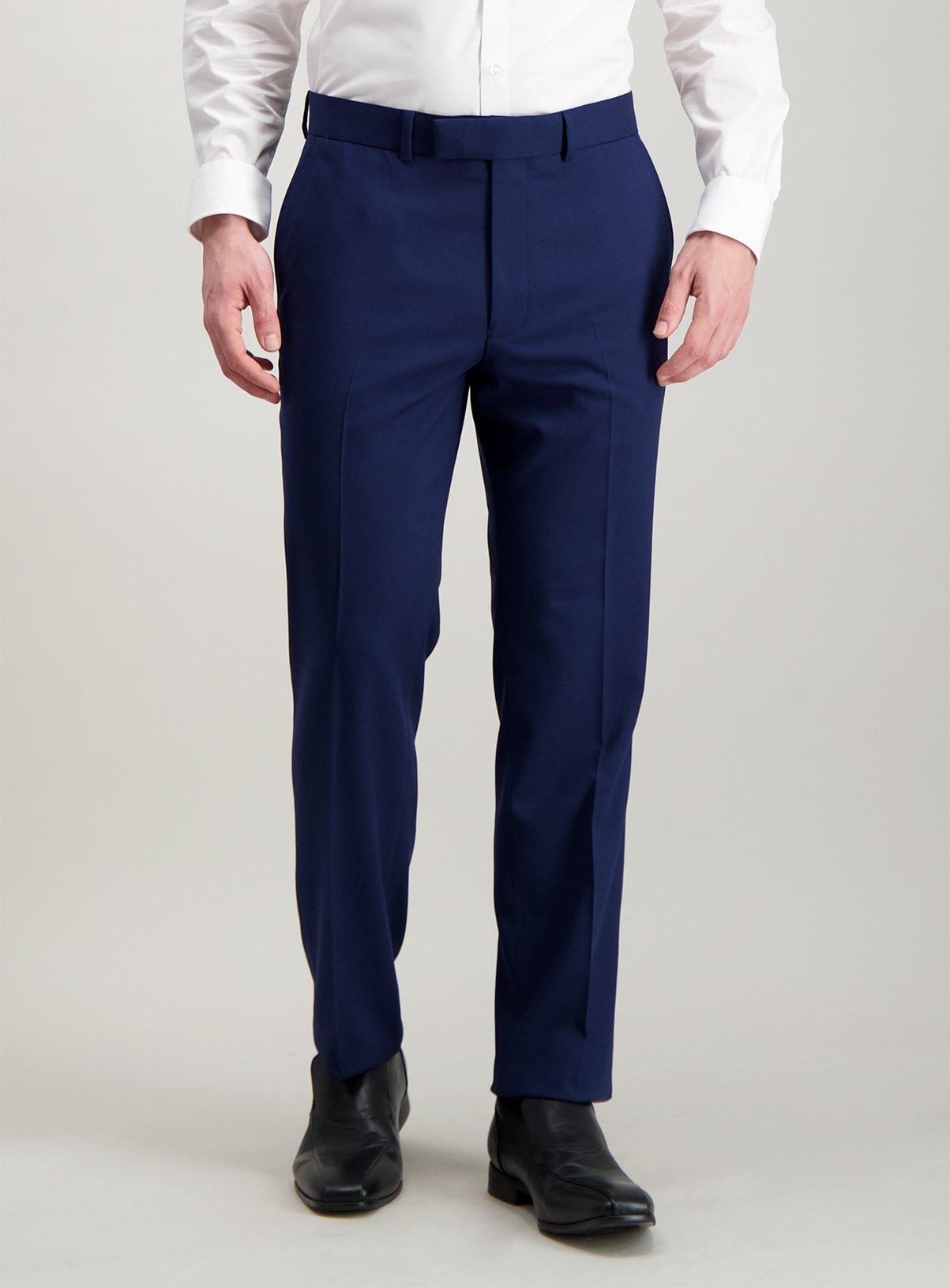 Cobalt Blue Tailored Fit Trousers Review