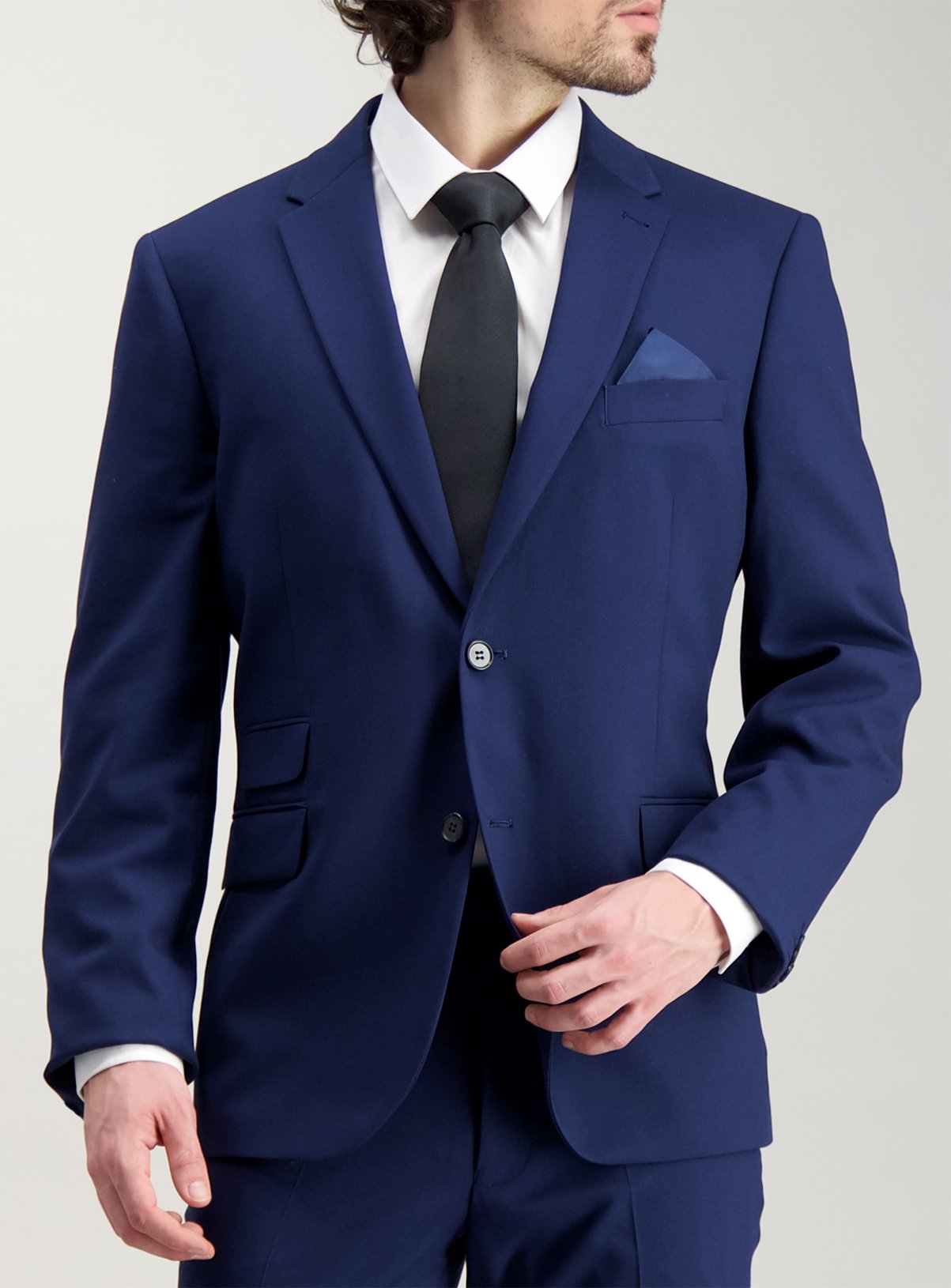 Cobalt Blue Tailored Fit Suit Jacket Review