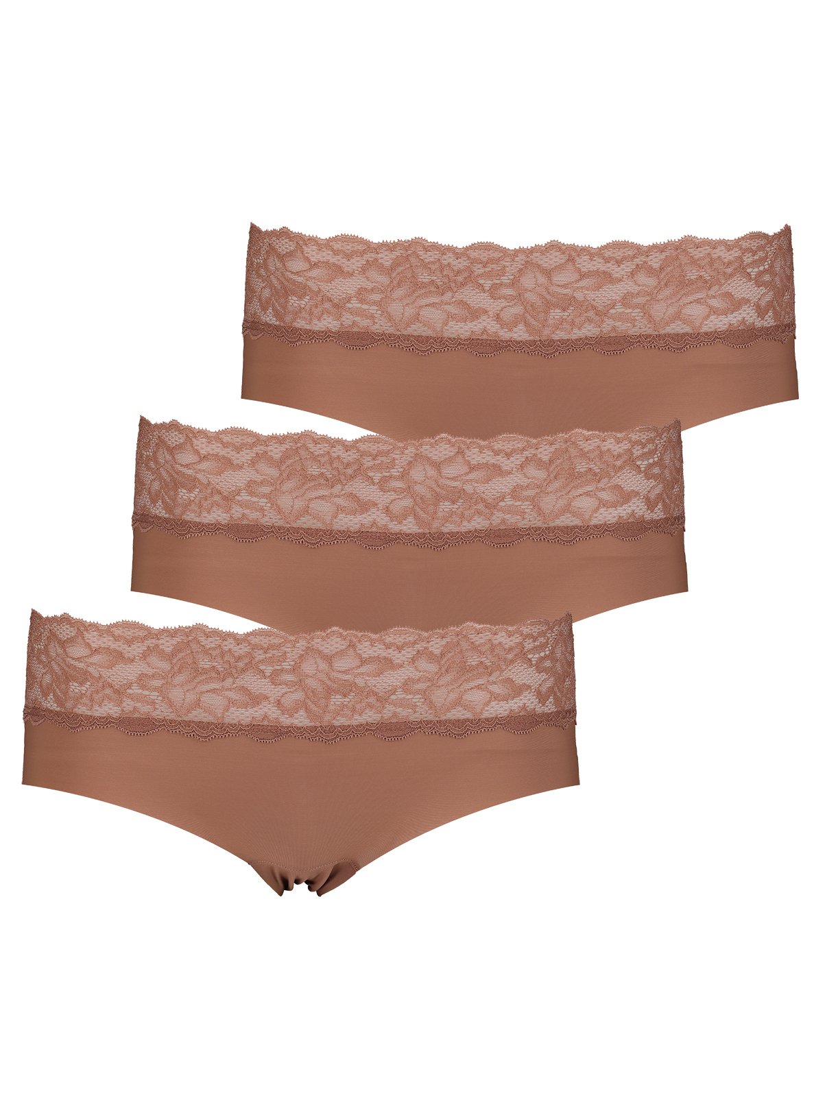 Nude Skin Tone 4 Lace Top Knicker Shorts 3 Pack Review