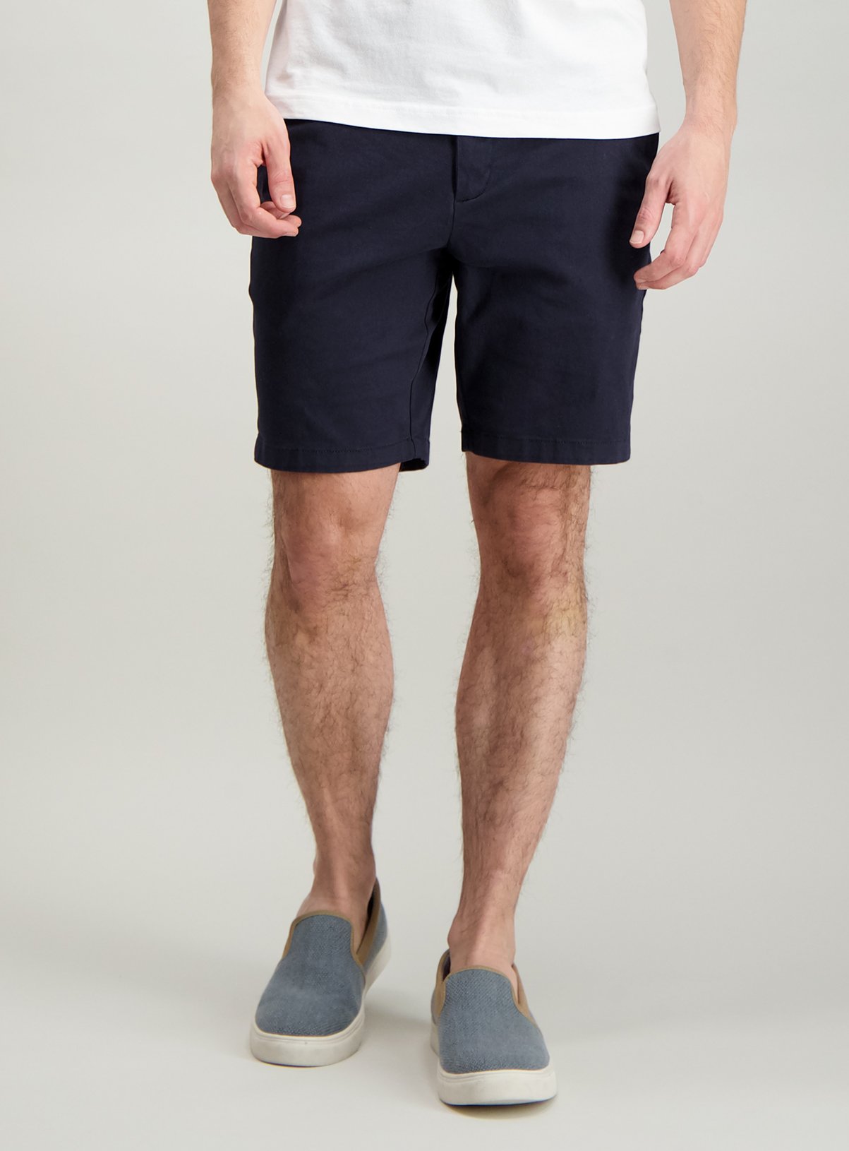 navy chino shorts