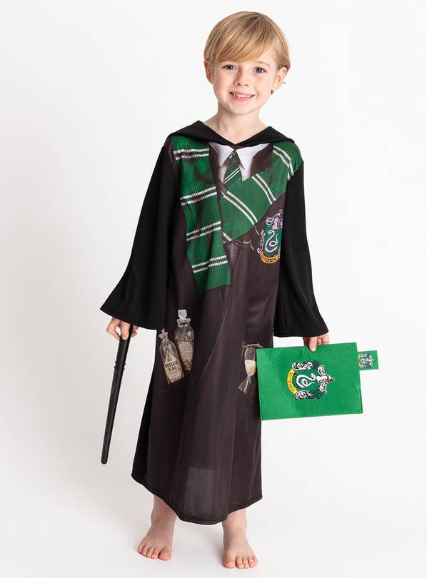 Harry Potter Black Slytherin Costume - 11-12 years