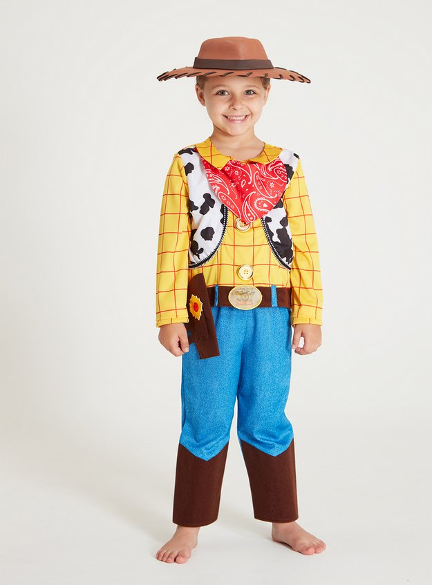 Fancy Dress Disney Toy Story Multicoloured Woody Costume 2 10 Years Tu Clothing