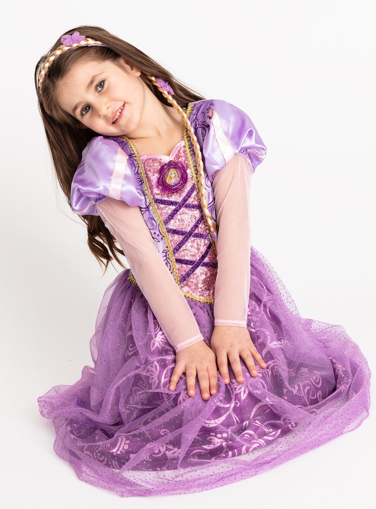 sainsburys rapunzel dress