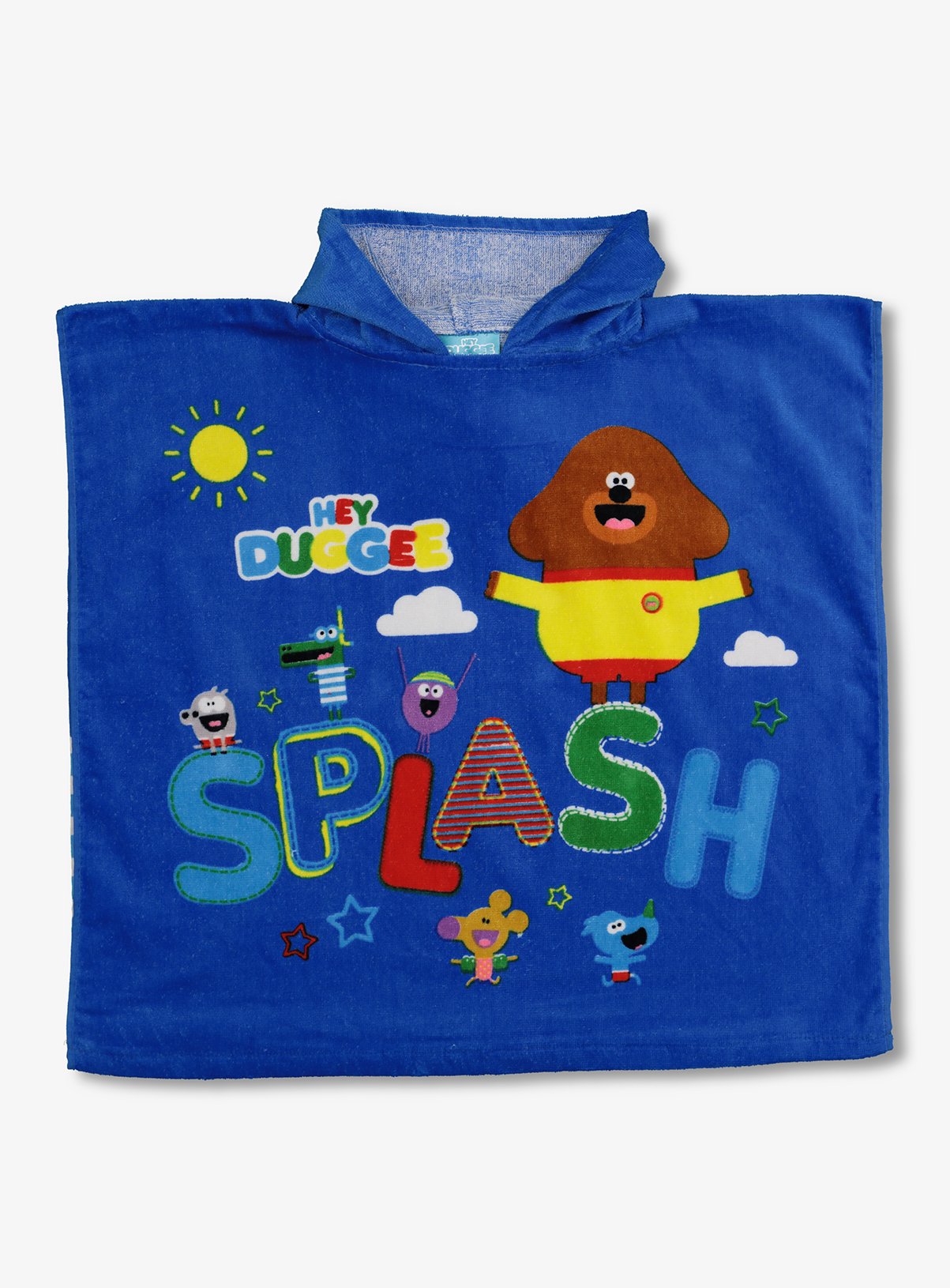 hey duggee poncho towel