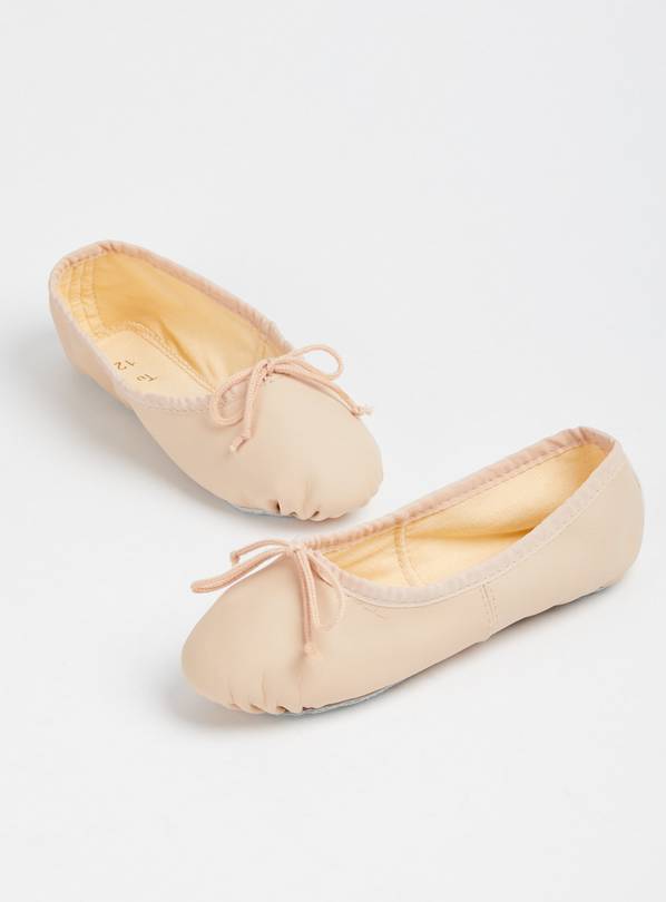 Pink Ballet Shoes In Mesh Bag - 7 Infant