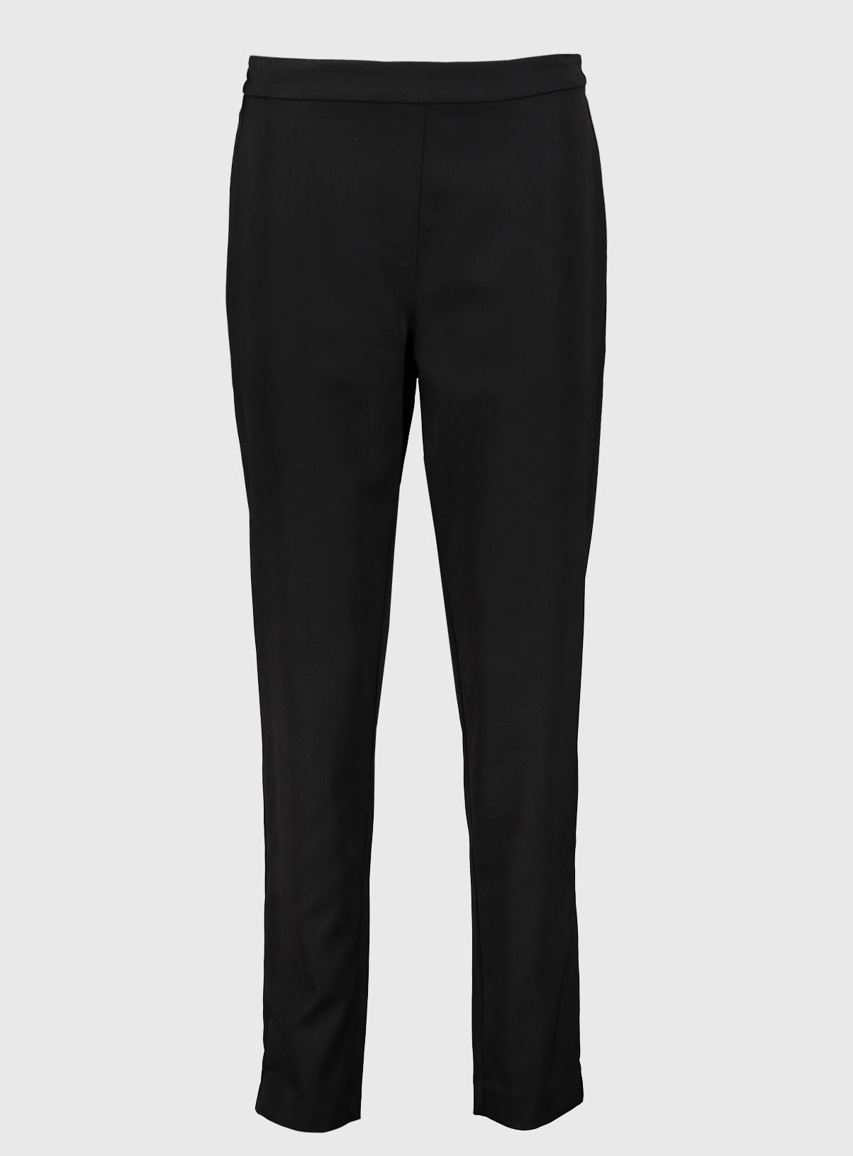 Black Tapered Slim Leg Trousers 10S - Image 3