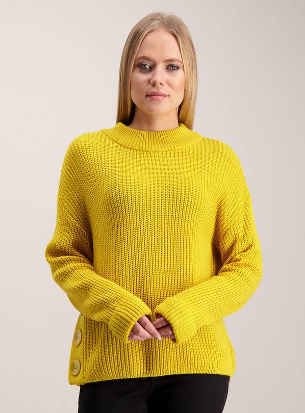 Buy Mustard Button Jumper - 24 | Jumpers | Argos