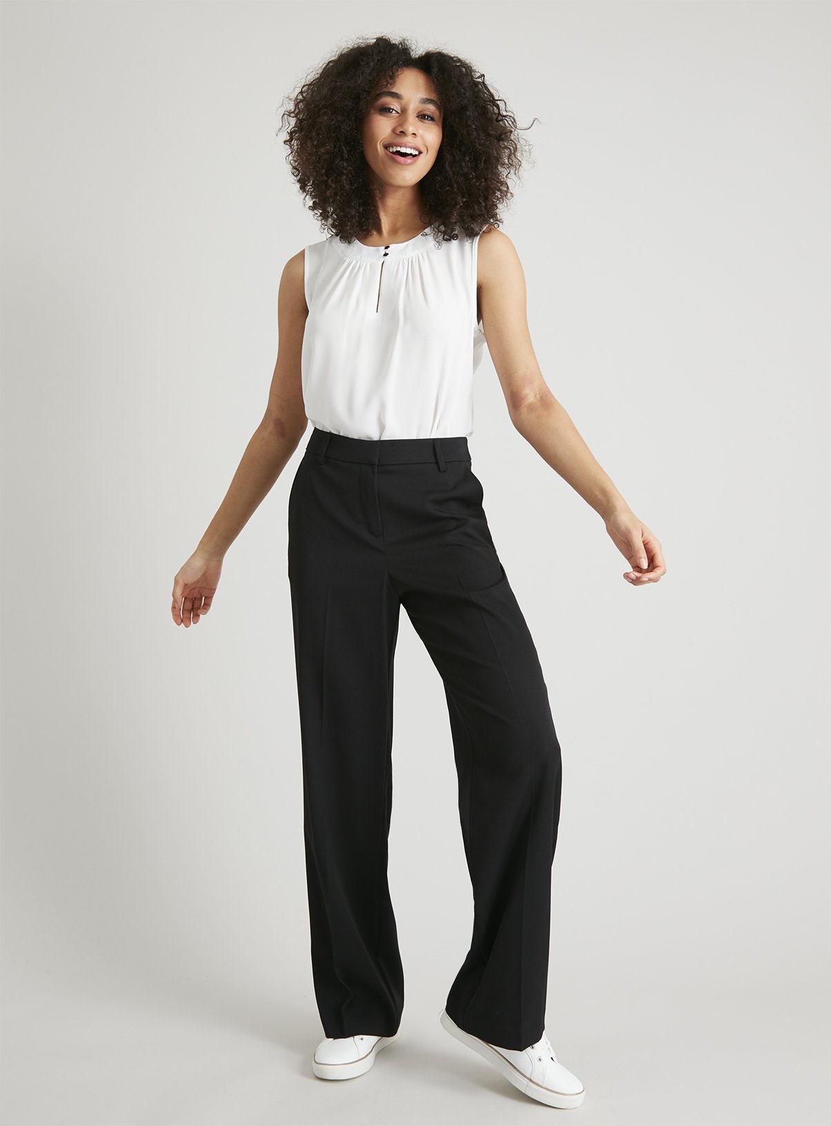 Black Wide Leg Trousers Review