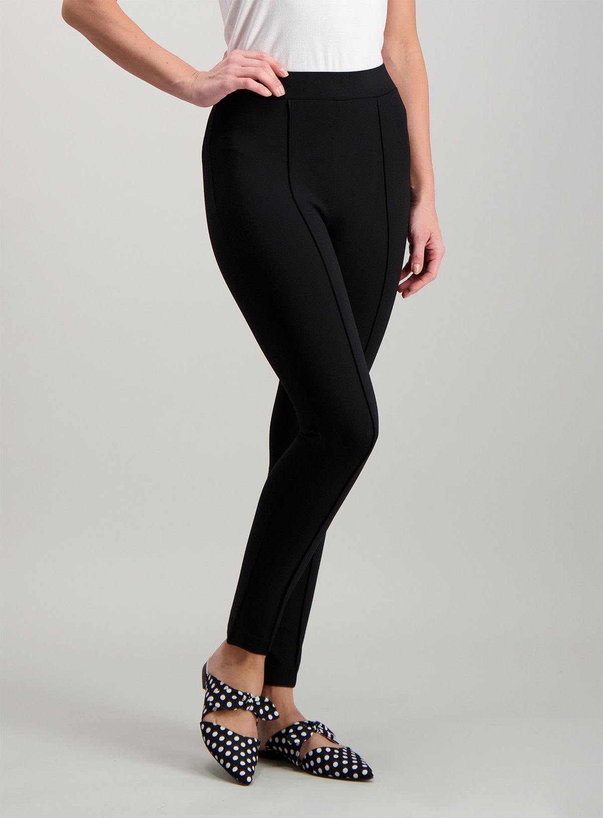 Black Ponte Legging Trouser Review