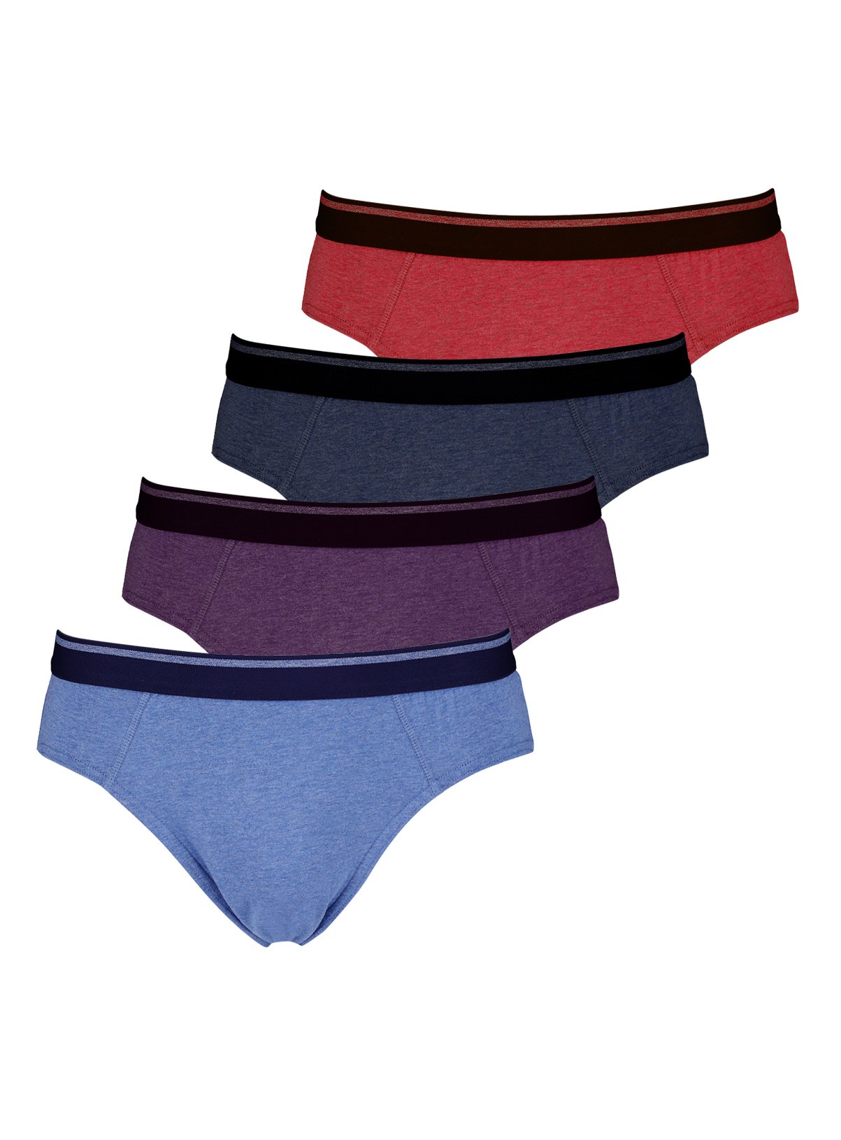 Multicoloured Mixed Marl Slips 4 Pack Review