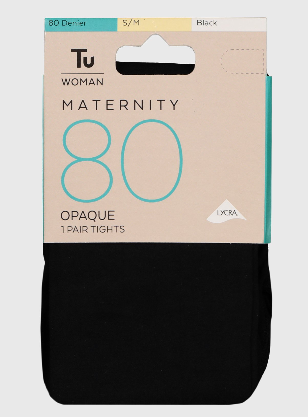 Black Opaque Maternity Tights 80 Denier Review