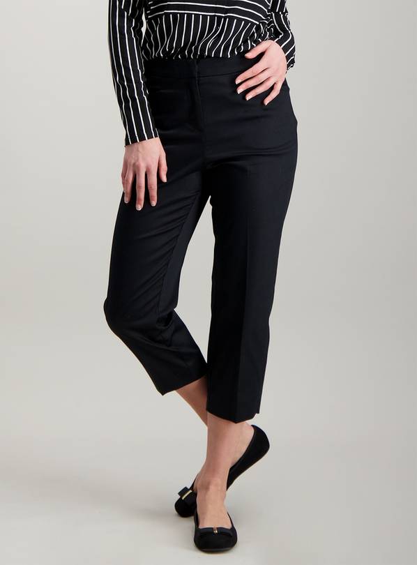 Womens black capri store pants