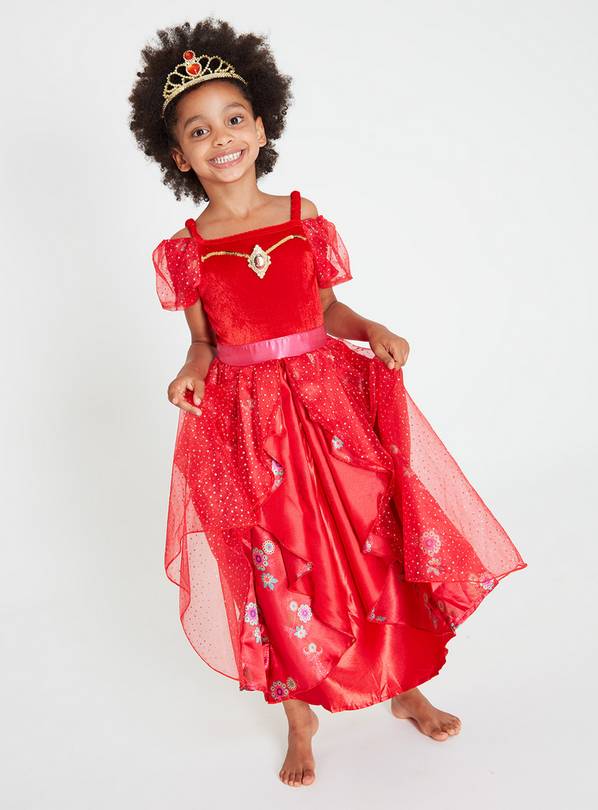 Disney Store Elena of Avalor Princess Costume Dress Up Girls 3 4 5/6 7/8 9/10