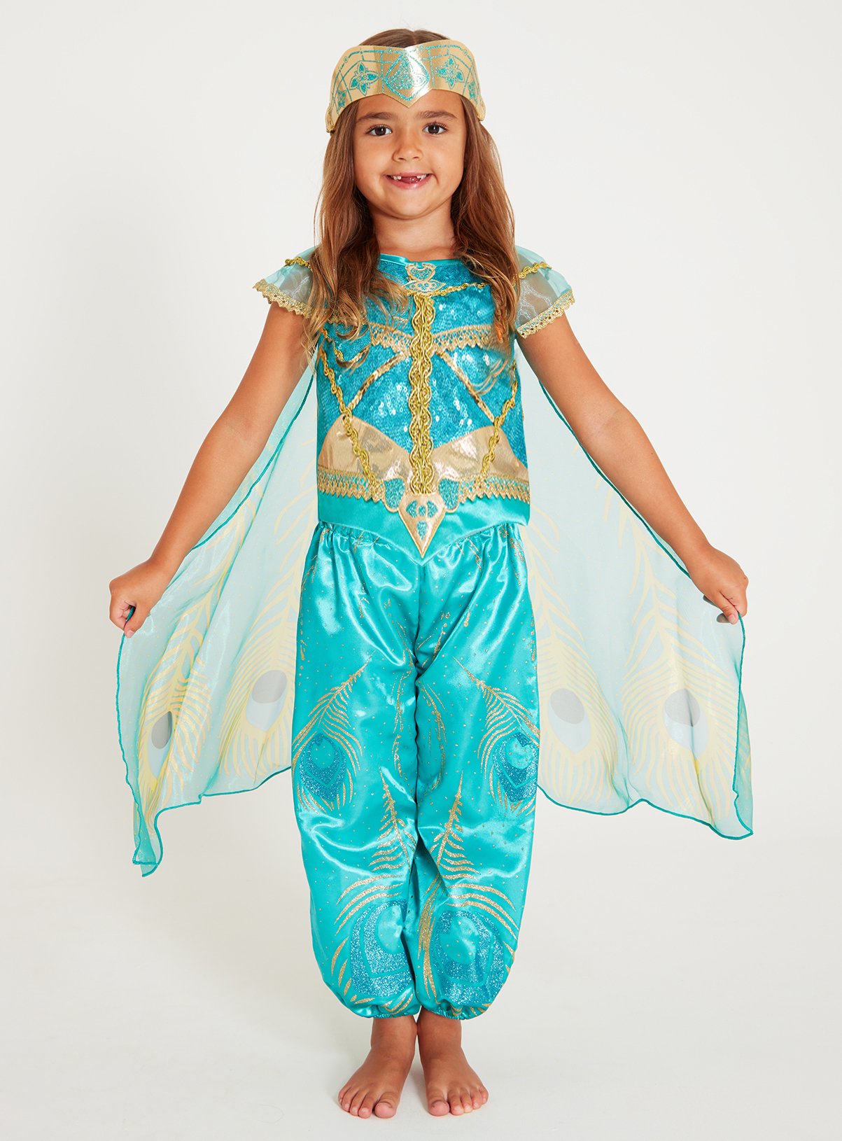 Disney Aladdin Princess Jasmine Green Costume Review