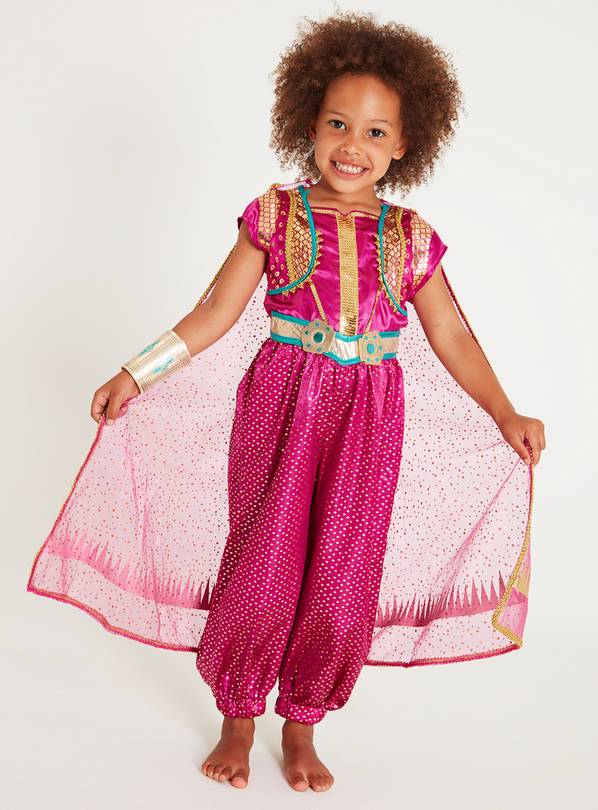 Disney Aladdin Princess Jasmine Purple Costume - 3-4 Years