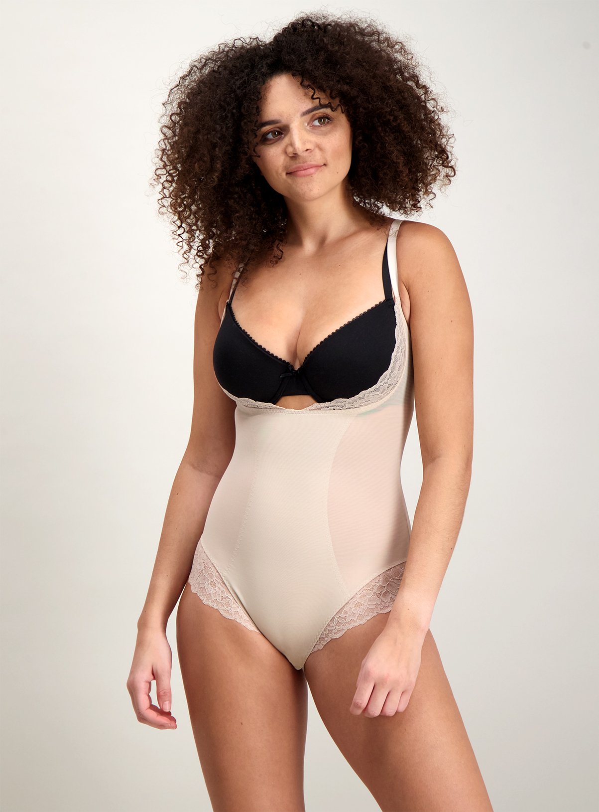 Nude Mesh & Lace Secret Shaping WYOB Body Review