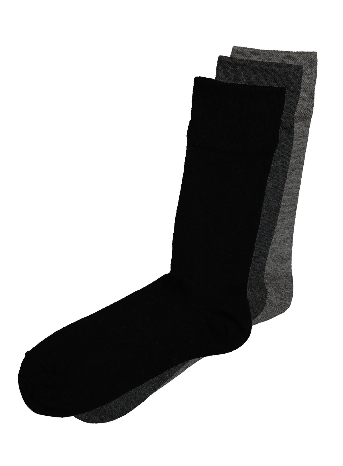 Black & Grey Comfort Top Socks 3 Pack Review