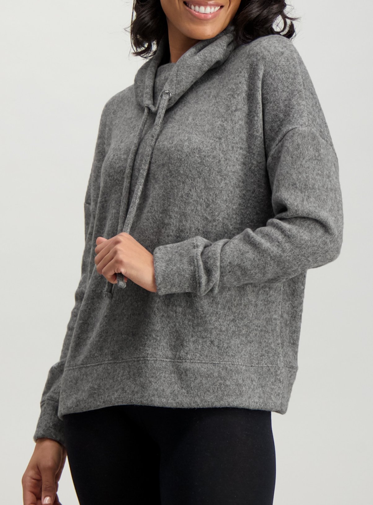 Grey Cowl Neck Top Review