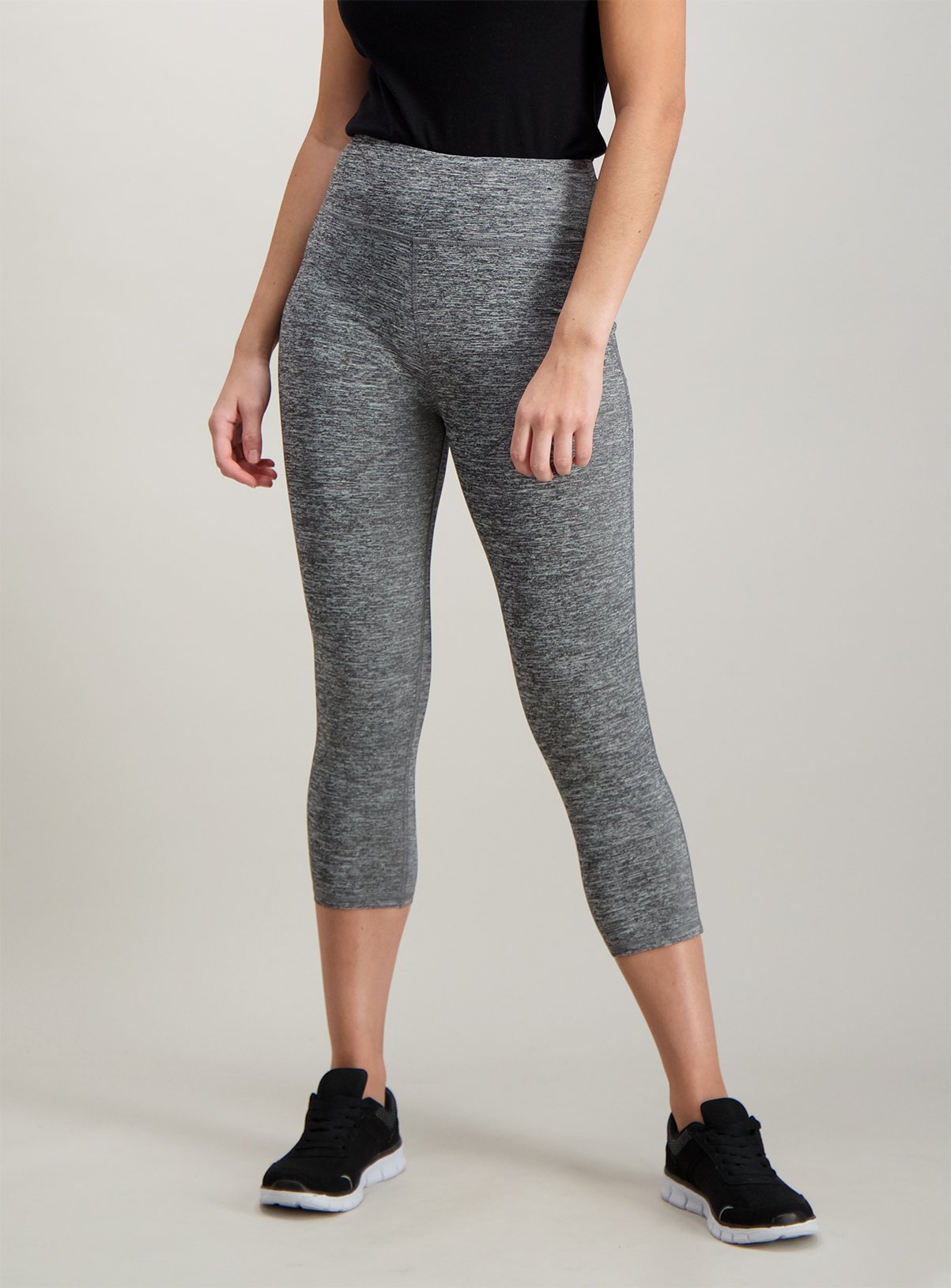 Active Grey Space Dye Cropped Leggings Review