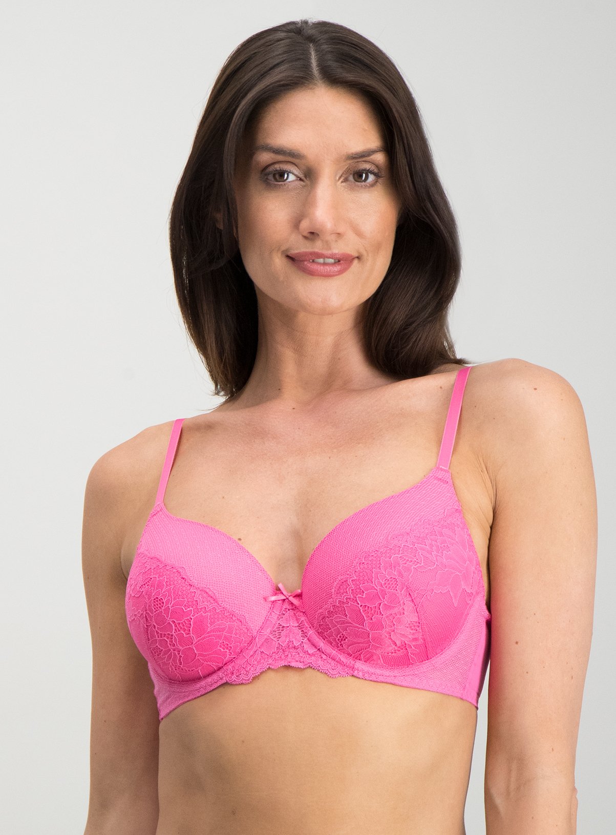 Pink Lace Full Cup Bra Review