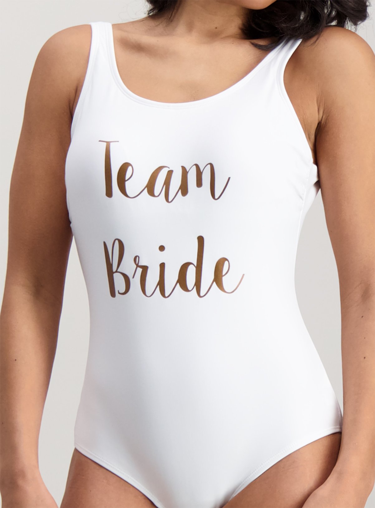 Team Bride White Swimsuit Review