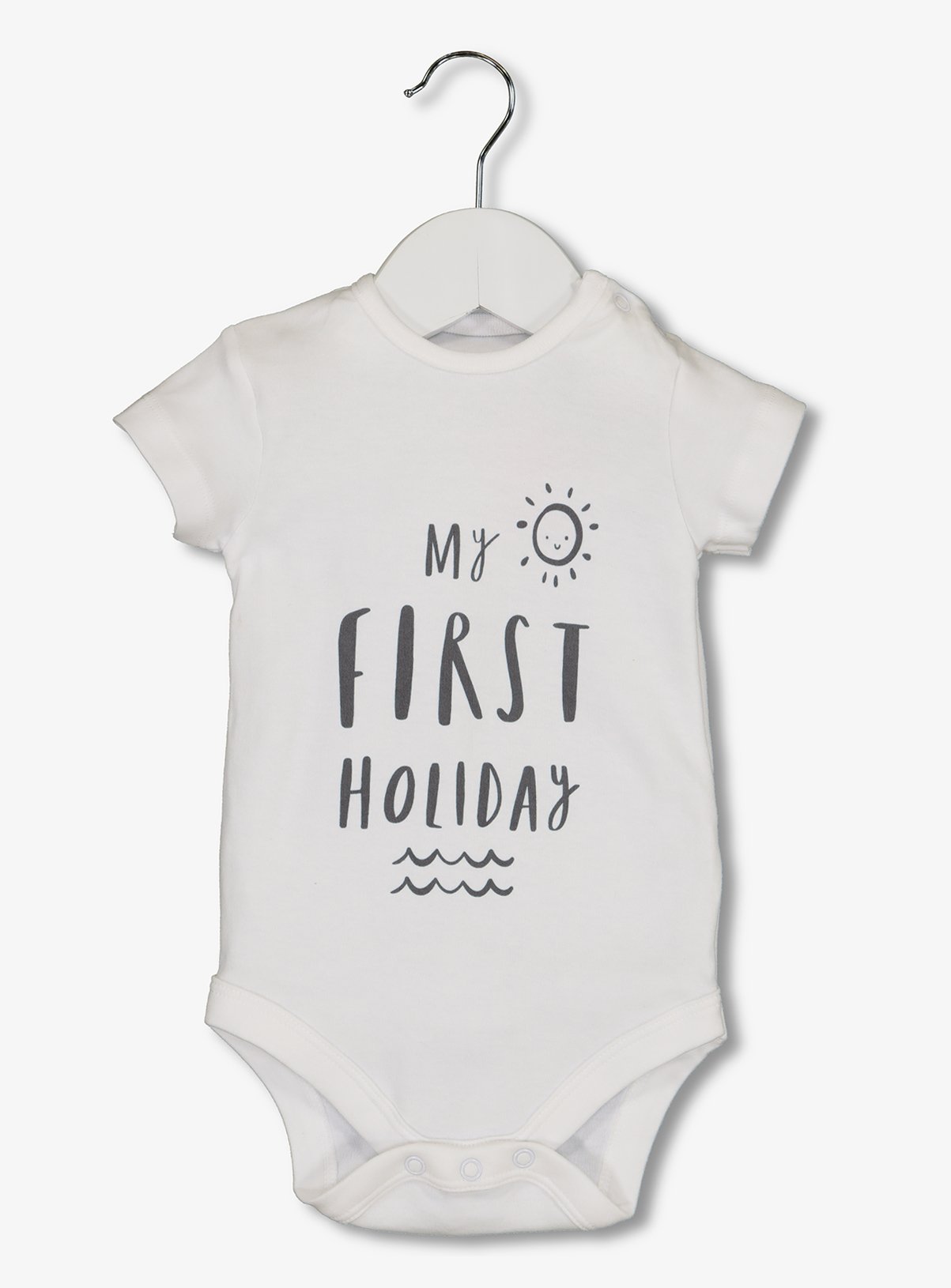 Online Exclusive White Holiday Slogan Bodysuit Review