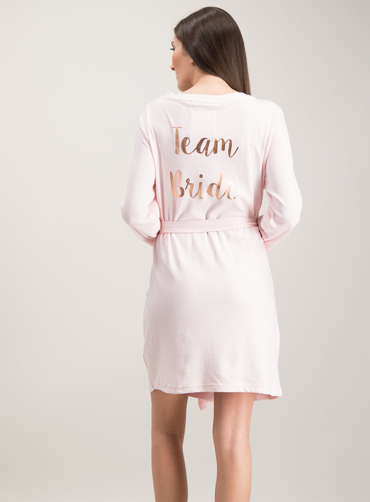 bride dressing gown