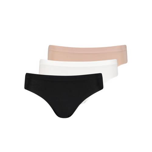 Buy Multicoloured Seam Free High Leg Knickers 3 Pack - S | Knickers | Argos