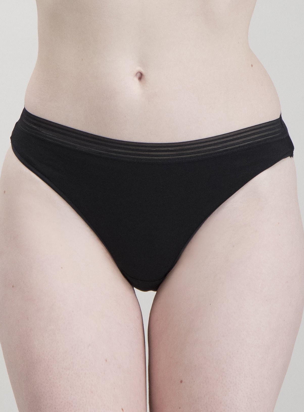 Grey, White & Black High Leg Knickers 5 Pack Review