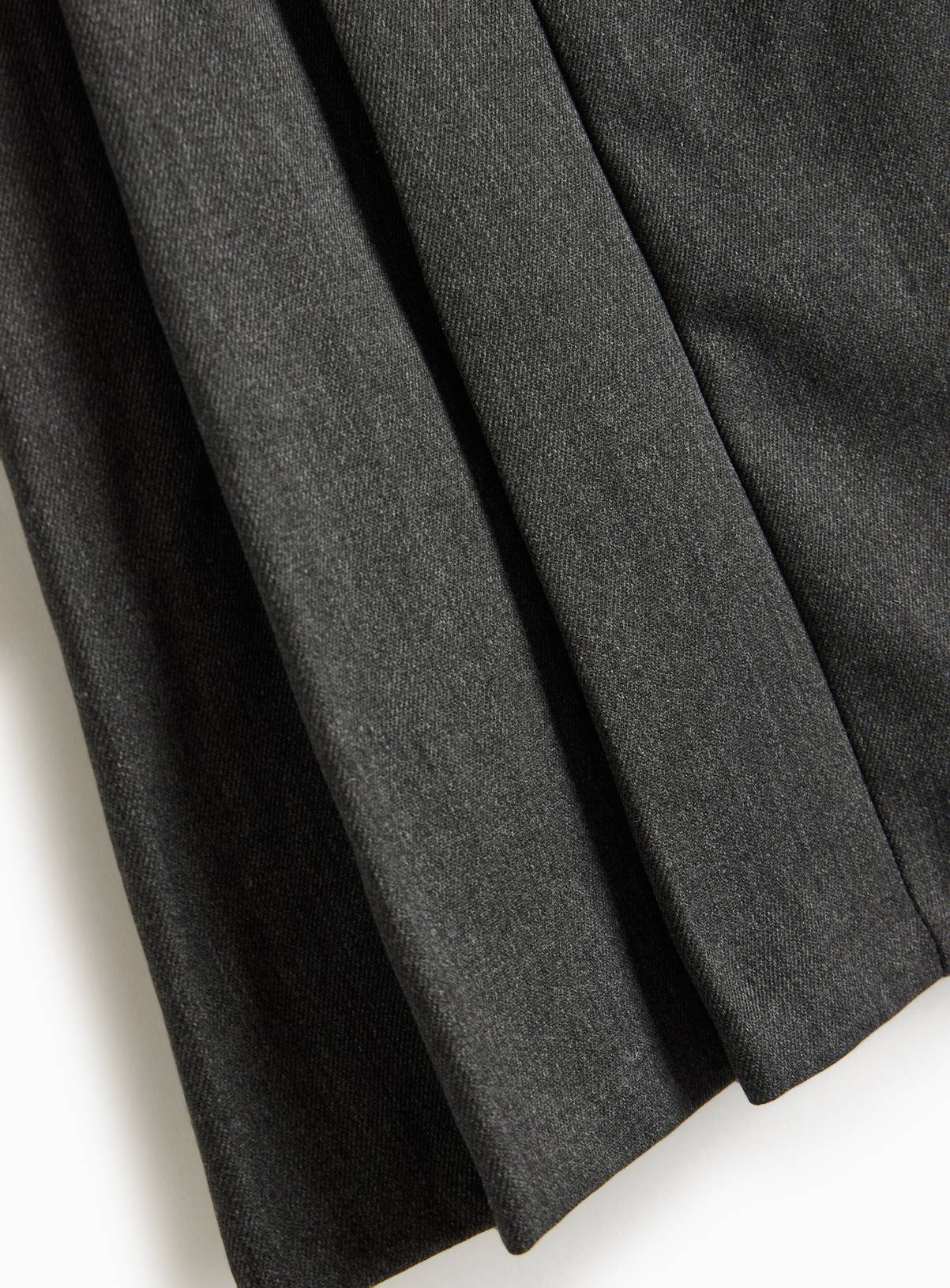 2 Pack Grey Zip Through Pinafores 10 years - Image 4