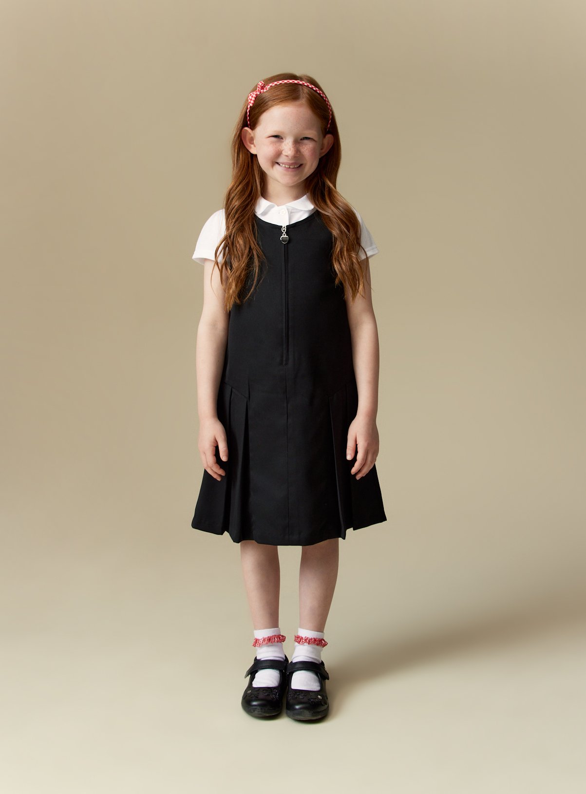 Black Jersey School Pinafore Dress Review