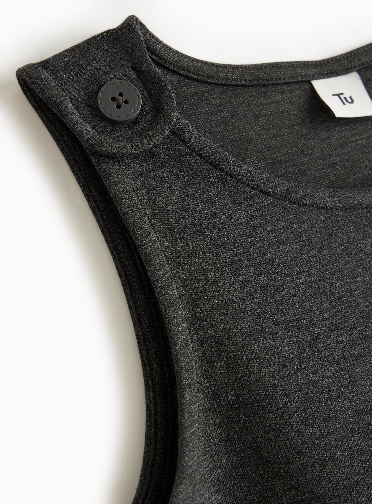 2 Pack Grey Jersey Pinny  10 years - Image 5 thumbnail