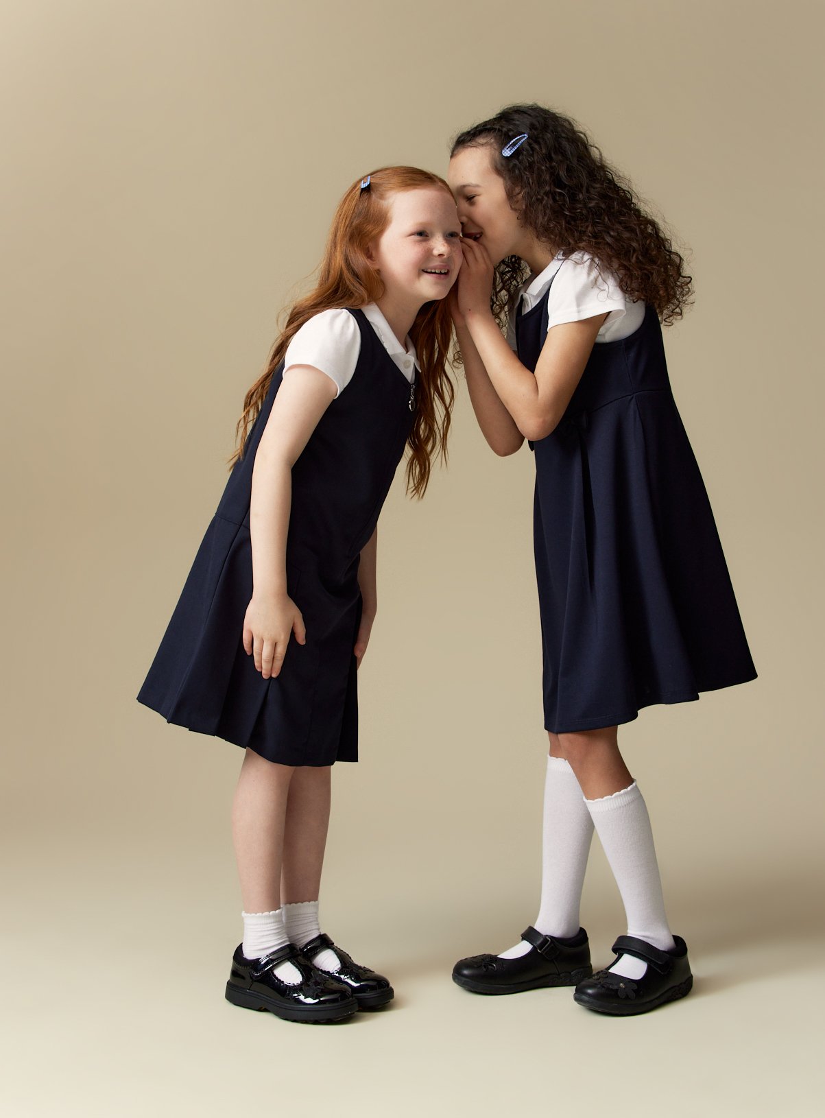 jersey school pinafore