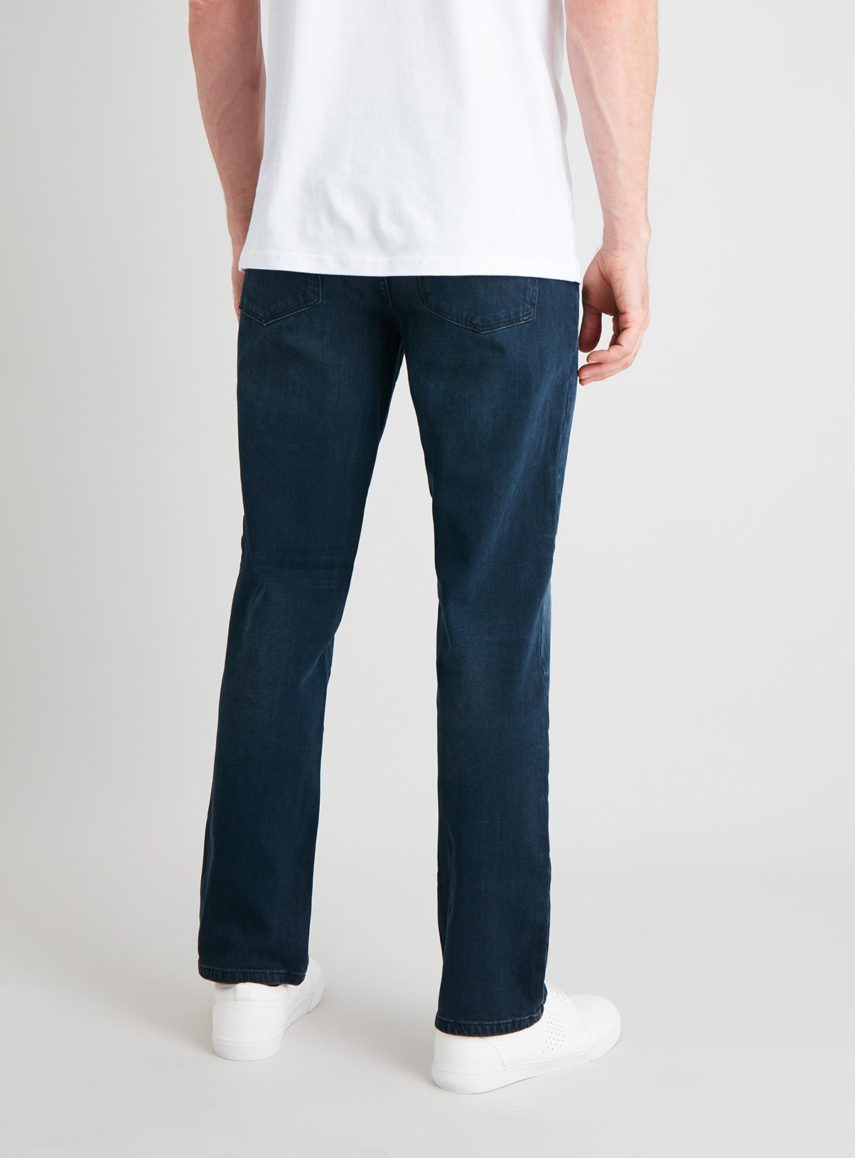 wide leg jeans stretch