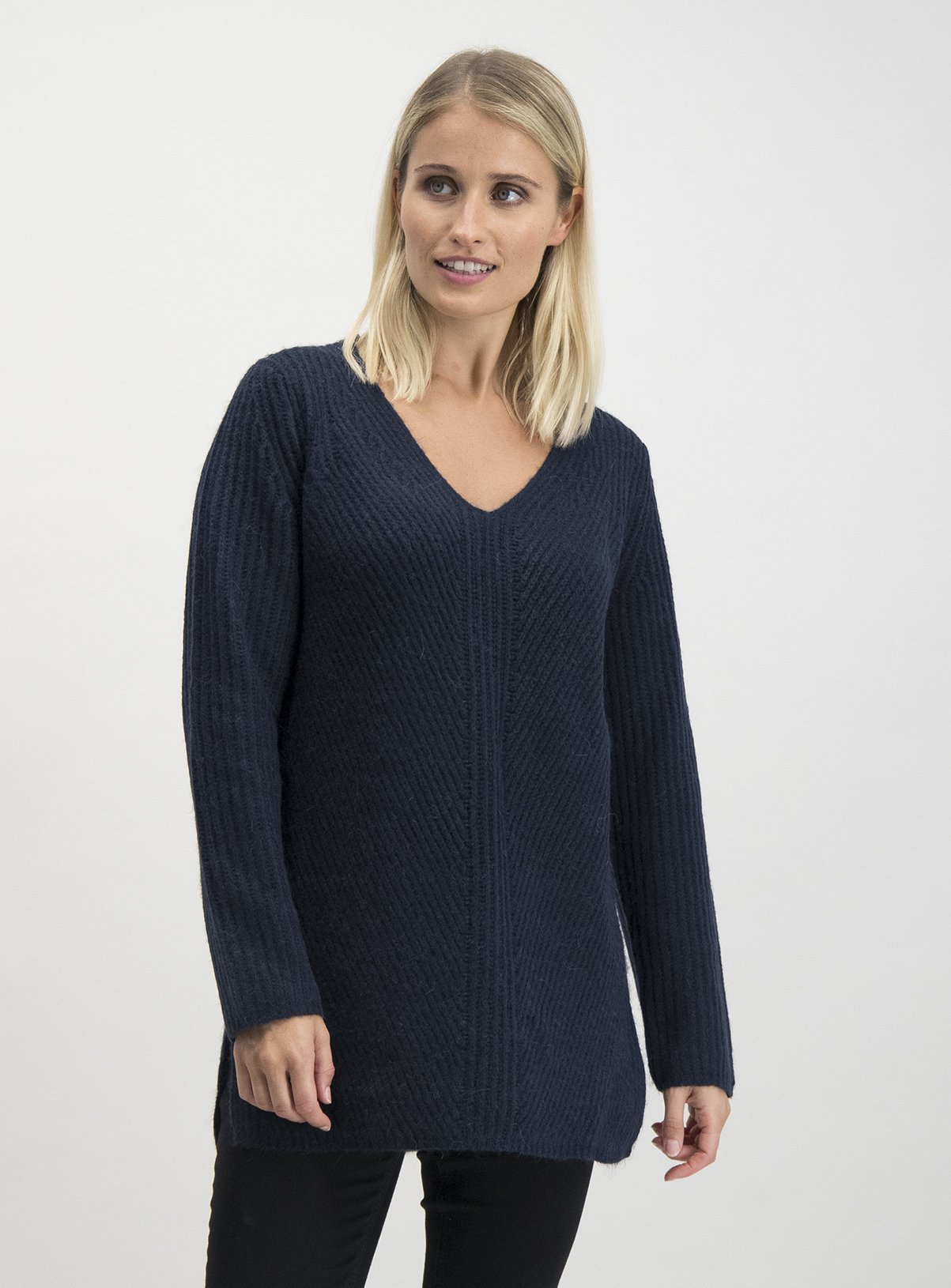 navy longline jumper