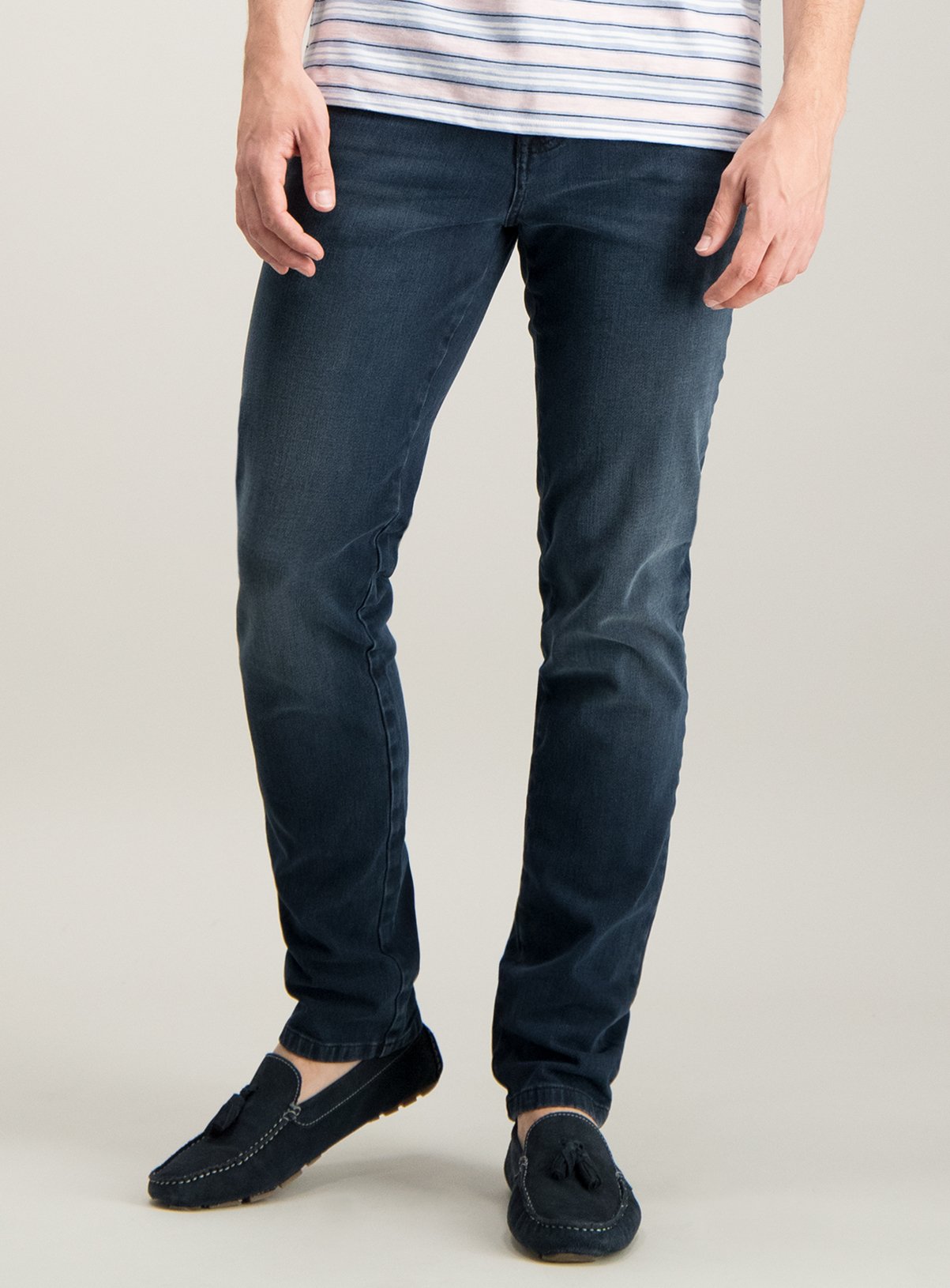 Blue Black Skinny Fit 4 Way Stretch Denim Jeans Review