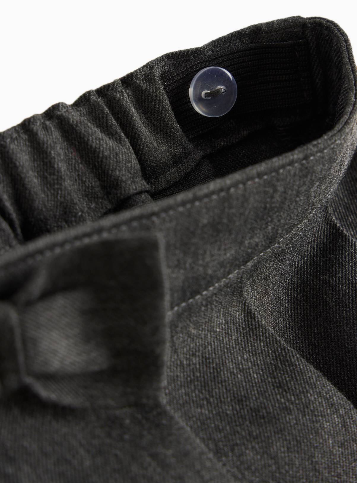 Grey Pleated Bow Detail Skirt 3 years - Image 6