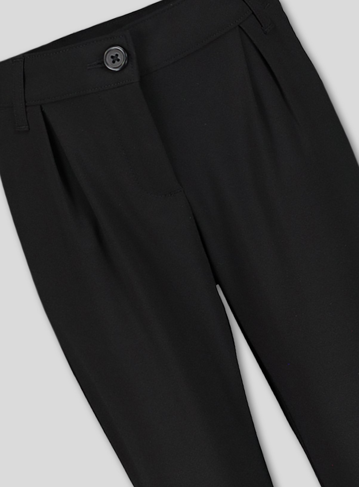 Black Stretch School Trousers 5 years - Image 2 thumbnail