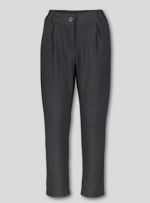 Grey Stretch School Trousers - 14 years