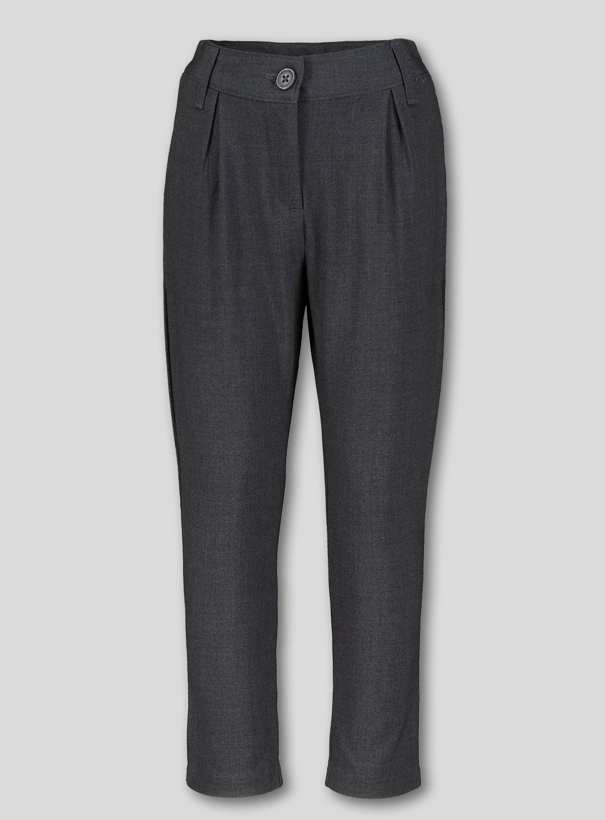 Grey Stretch School Trousers 7 years - Image 1