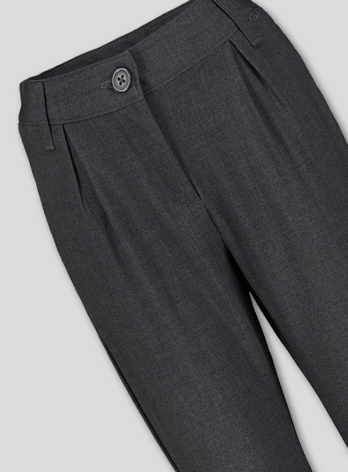 Grey Stretch School Trousers 7 years - Image 2 thumbnail