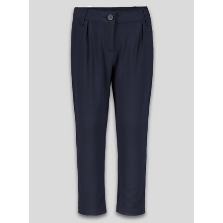 Navy Stretch School Trousers - 3 years