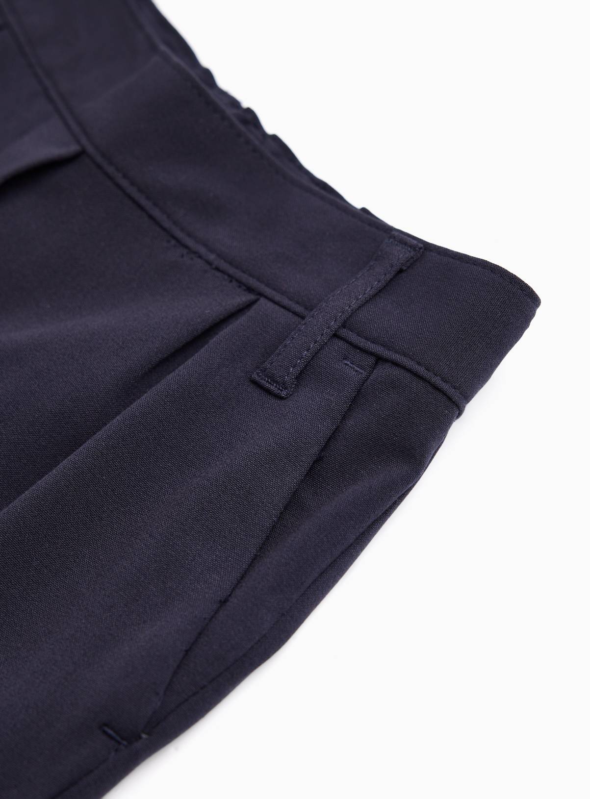 Navy Stretch School Trousers 3 years - Image 2