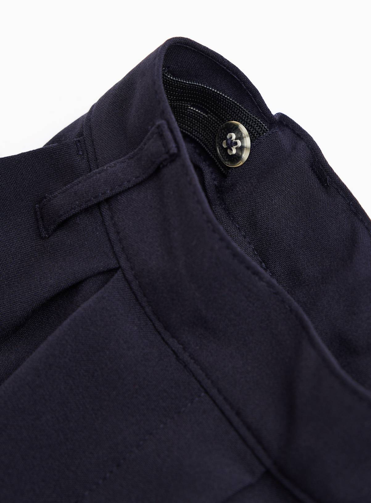 Navy Stretch School Trousers 3 years - Image 4