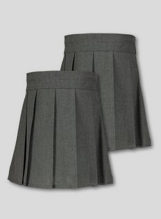 Girls Half Drop Pleated Skirt Black Skirt Women's Skirts Girls Grey School Skirt Black Pleated School Skirt Black School Skirt Navy Blue Skirt Skirts For Women Uk