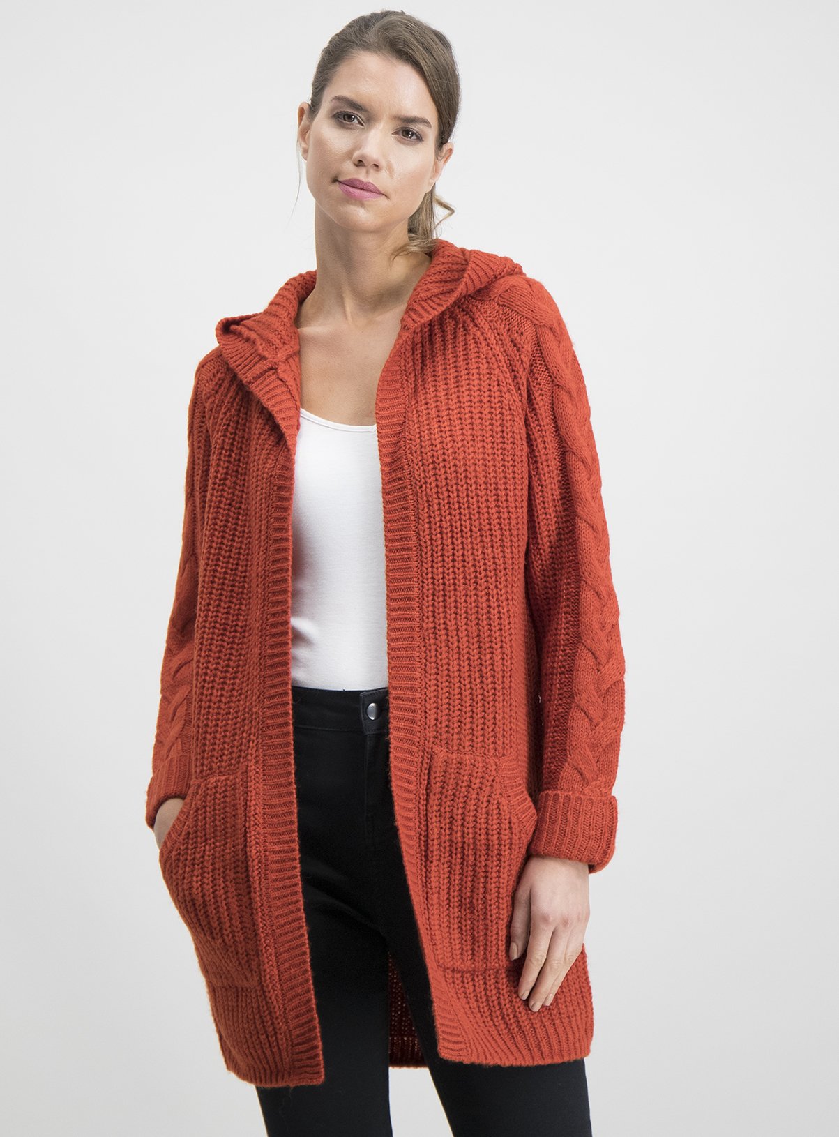 womens black chunky jumper