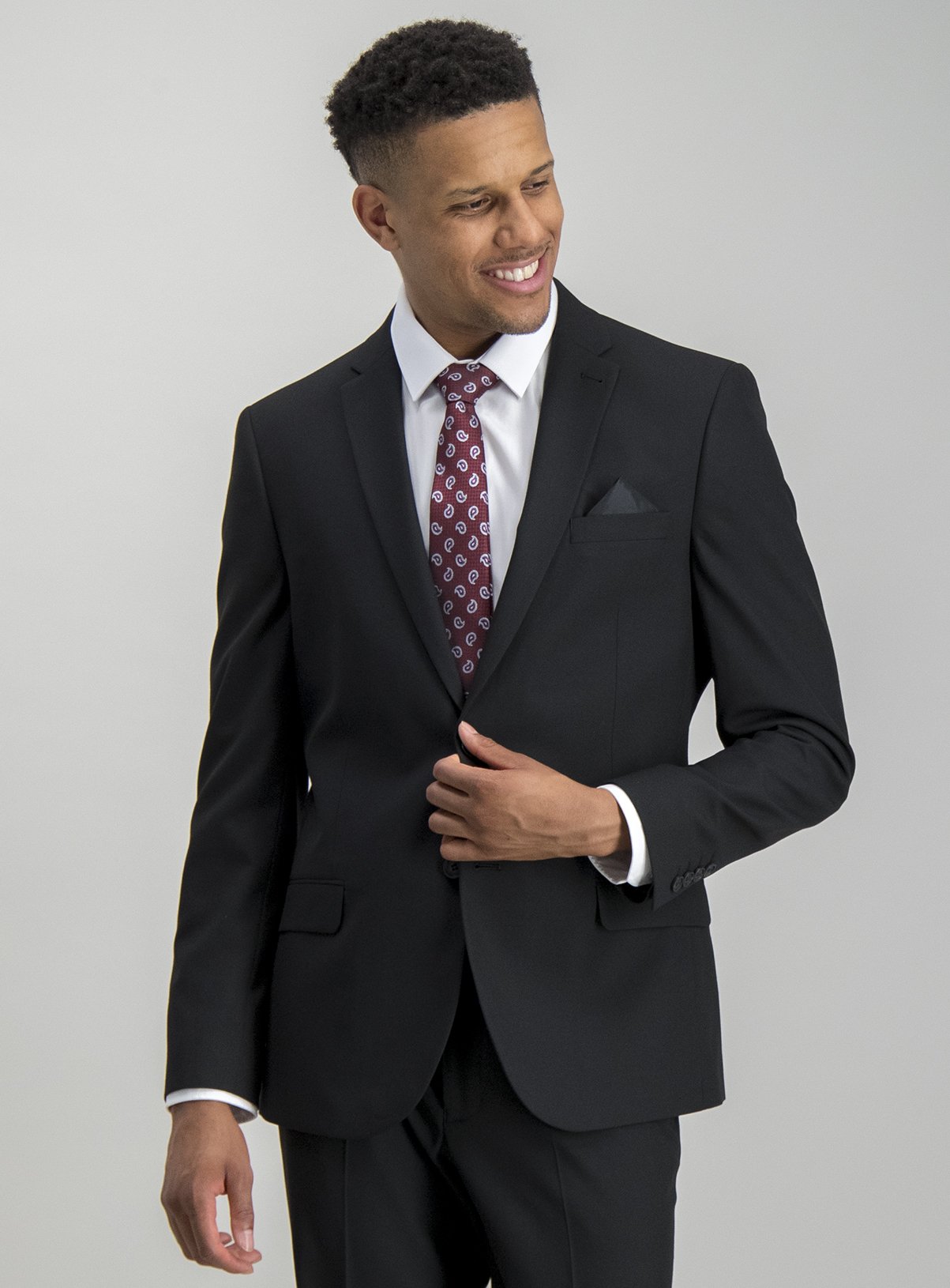 Black Slim Fit Suit Jacket Review